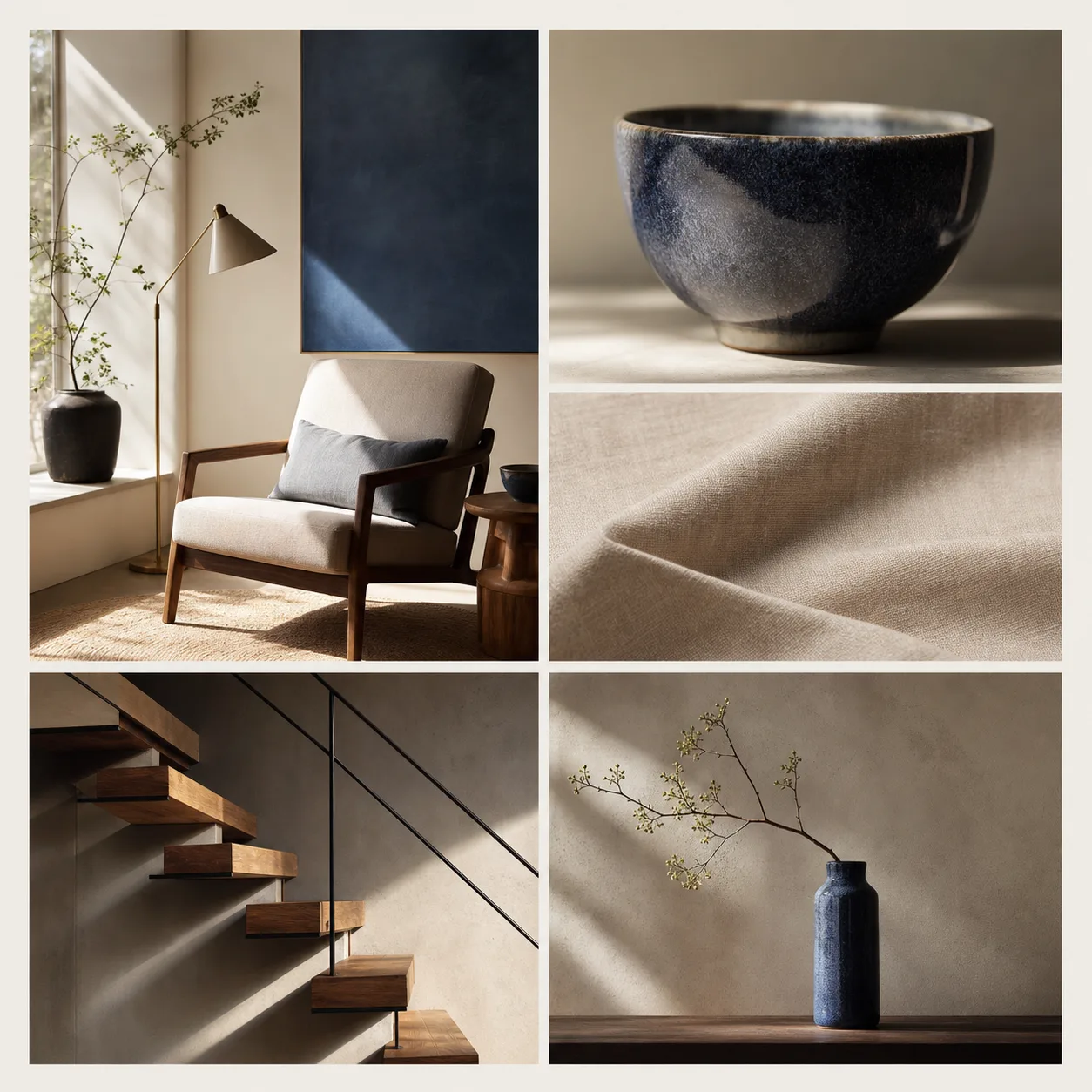 Modern Asymmetrisch - Photo Collage Template