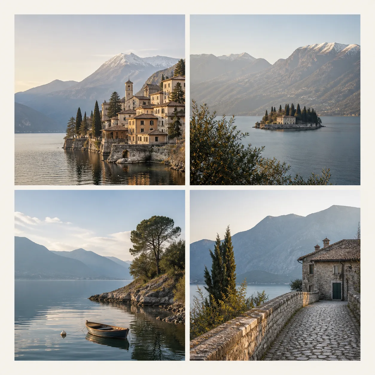Klassisches Raster - Photo Collage Template